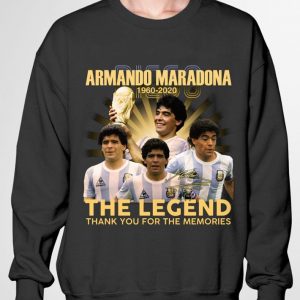 Original Diego Armando Maradona 1960-2020 The Legend Signature shirt 2