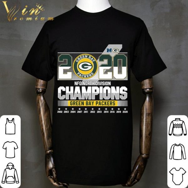 2020 Green Bay Packers NFC North Division Champions shirt