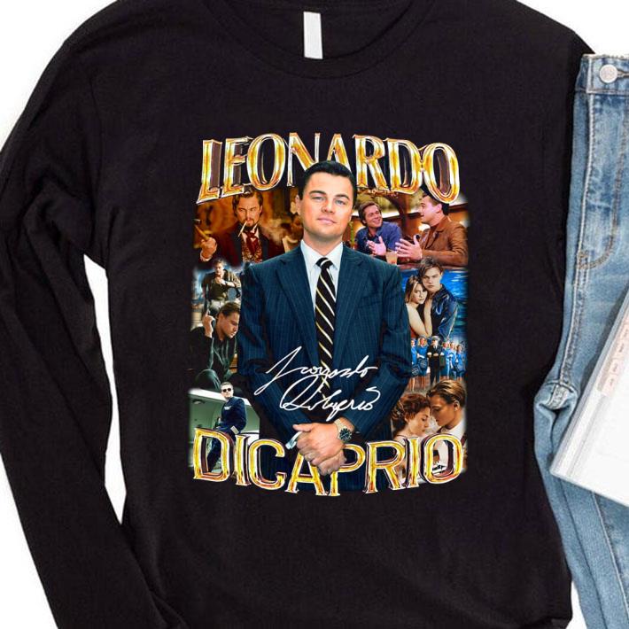 bc019bad awesome leonardo dicaprio signature shirt 4 - Awesome Leonardo Dicaprio Signature shirt