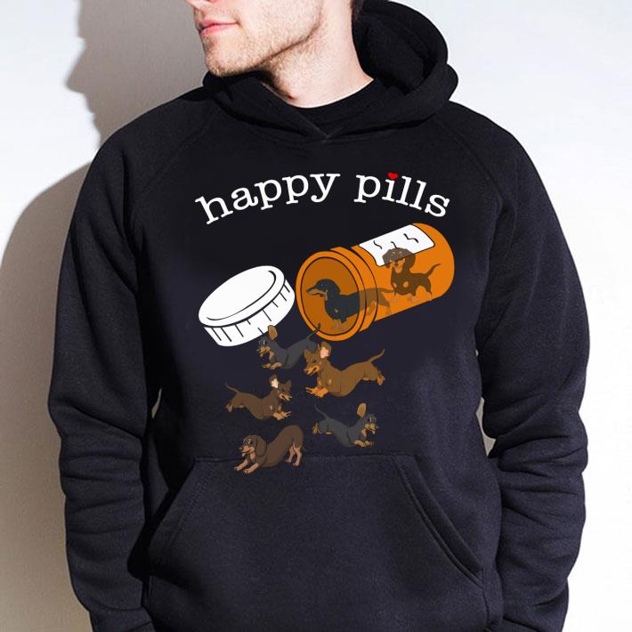 c0a31032 original dachshund happy pills shirt 4 - Original Dachshund happy pills shirt