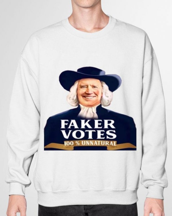 Premium President Joe Biden Faker Votes 100% Unnatural shirt