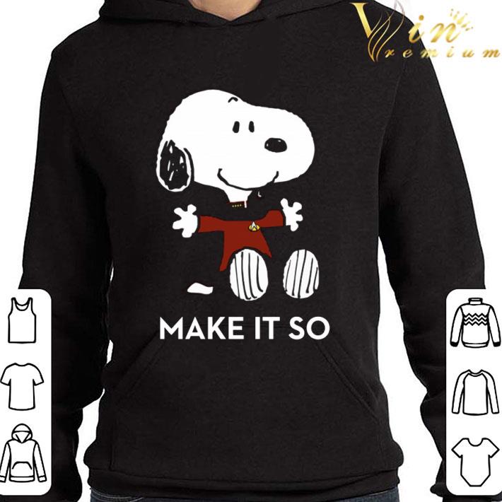 d9569881 star trek captain picard snoopy make it so shirt 4 - Star Trek Captain Picard Snoopy Make It So shirt