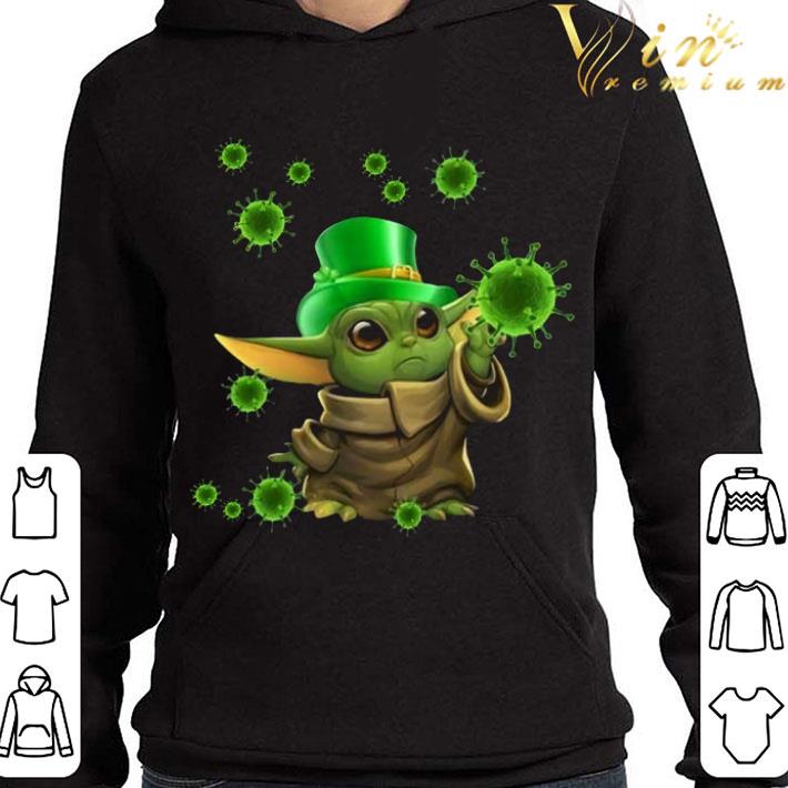 da077aef star wars baby yoda coronavirus st patrick s day shirt 4 - Star Wars Baby Yoda Coronavirus St. Patrick's Day shirt