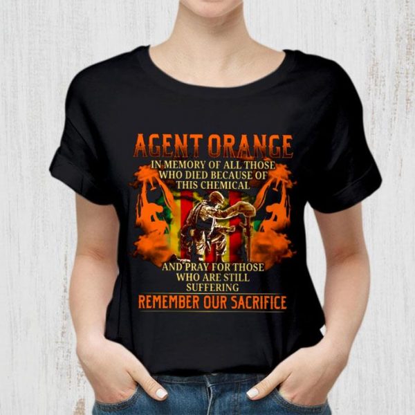 Official Vietnam Agent Orange In Memory Of All Those Who Died Because Of This Chemical shirt