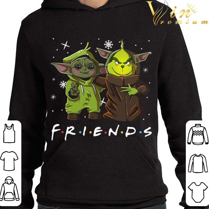 da9c2a5c friends baby yoda and grinch disney shirt 4 - Friends Baby Yoda and Grinch Disney shirt