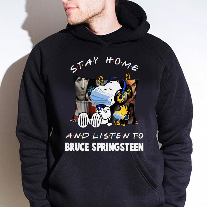 Premium Friends Snoopy Stay Home And Listen To Bruce Springsteen Covid-19 shirt dcda2cf5 premium friends snoopy stay home and listen to bruce springsteen covid 19 shirt 4 - Premium Friends Snoopy Stay Home And Listen To Bruce Springsteen Covid-19 shirt