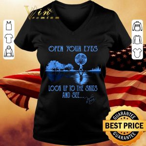 Official Open Your Eyes Look Up To The Skies And See Freddie Mercury Queen shirt 2