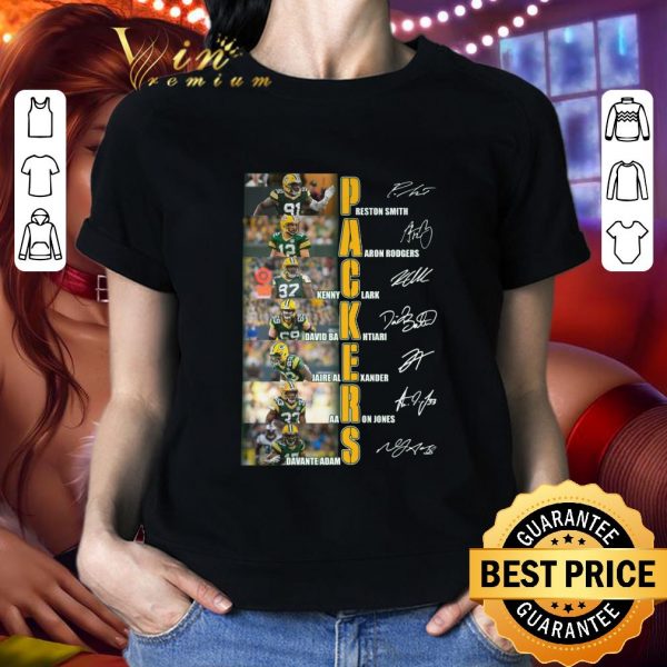 Original Packers signatures shirt