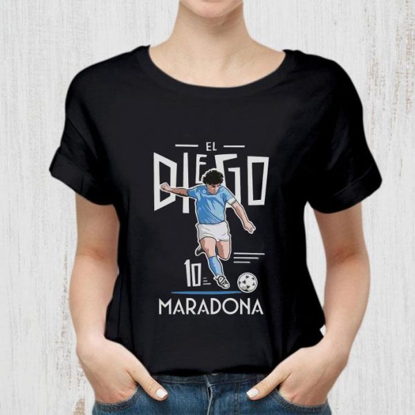 Funny RIP Diego Maradona Argentina Soccer Legend Genius Football Legend shirt