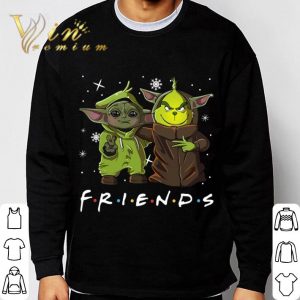 Friends Baby Yoda and Grinch Disney shirt 2