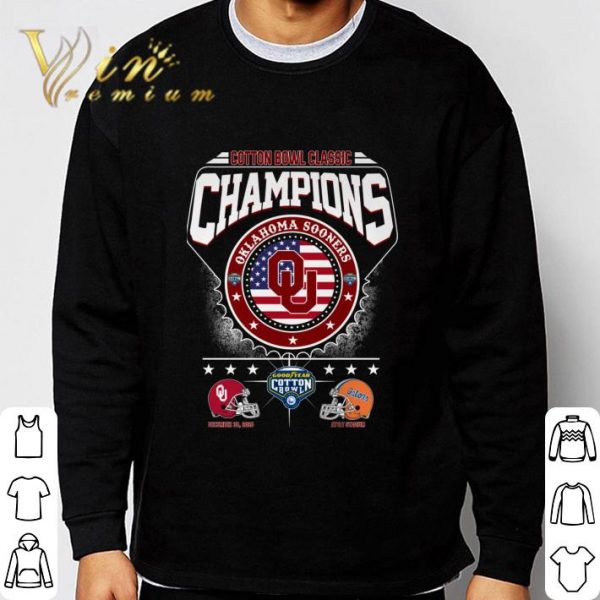 Cotton Bowl Classic Champions Oklahoma Sooners vs Florida Gators shirt