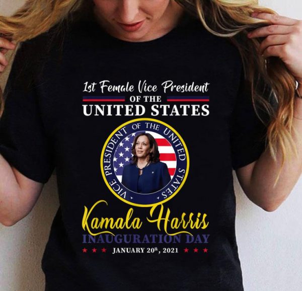 Kamala Harris 1st Female VP of the US 2021 Inauguration Day shirt