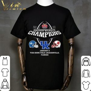 2021 Kentucky Wildcats Champions UK Tiaa Bank Field-Jacksonville Florida shirt 1
