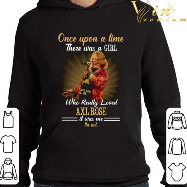 Once upon a time there was a girl who really loved Axl Rose shirt