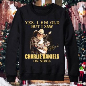 Yes I Am Old But I Saw Charlie Daniels On Stage shirt 3