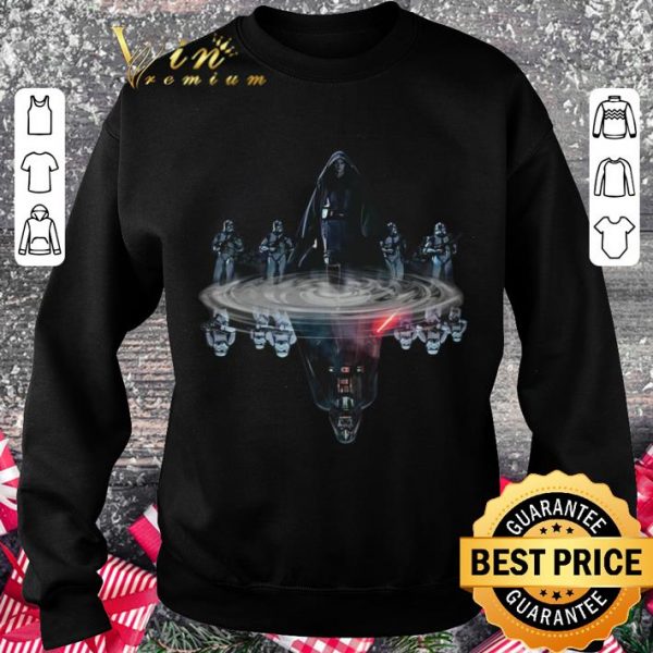 Funny Star Wars Anakin Skywalker reflection water mirror Darth Vader shirt
