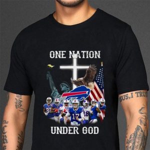 Awesome Buffalo Bills One Nation Under God American Flag shirt 2