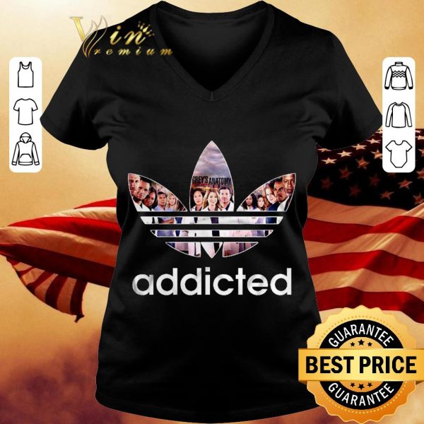 Official  Adidas Grey’s Anatomy addicted shirt