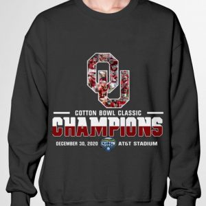 Official Oklahoma Sooners Cotton Bowl Classic Champions December 30 2020 shirt 2