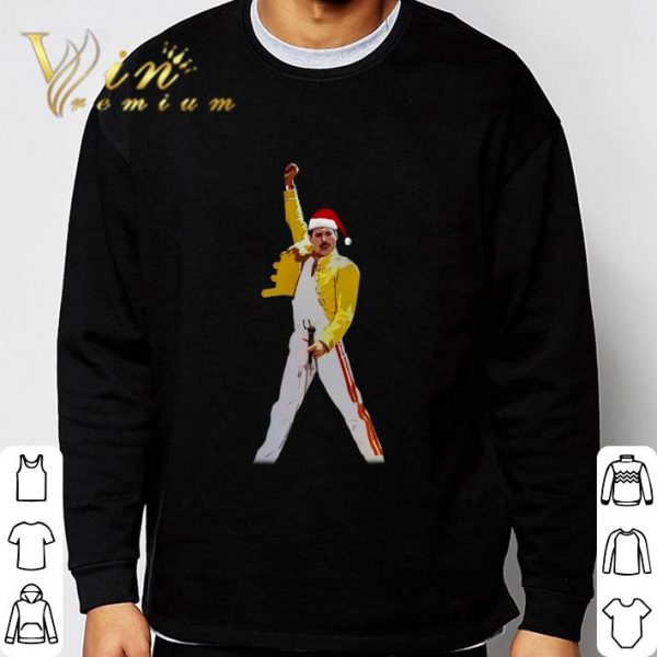 Santa Claus Freddie Mercury shirt