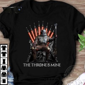 Funny Star Wars Mandalorian Boba Fett The Throne Is Mine GOT shirt