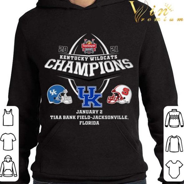 2021 Kentucky Wildcats Champions UK Tiaa Bank Field-Jacksonville Florida shirt