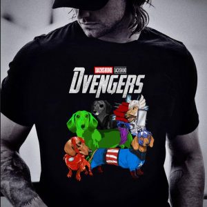 Marvel Dachshund Dvenger Avengers Endgame Infinity War shirt 1