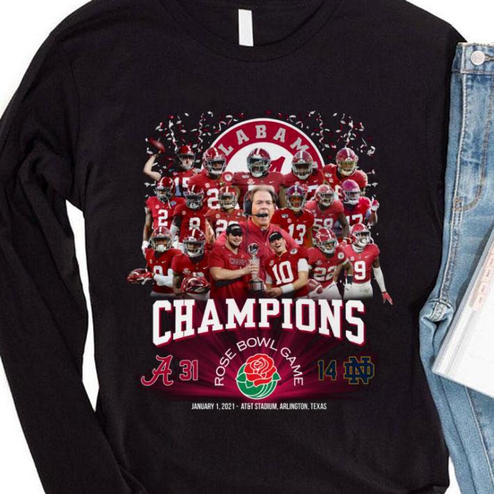Champions Alabama Crimson Tide 31-14 Notre Dame Rose Bowl Game shirt 7c31dbe3 champions alabama crimson tide 31 14 notre dame rose bowl game shirt 4 - Champions Alabama Crimson Tide 31-14 Notre Dame Rose Bowl Game shirt