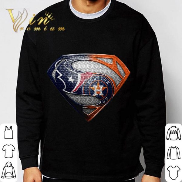 Logo Superman Houston Texas Houston Astros shirt