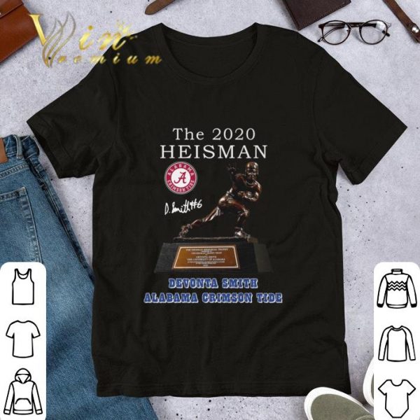 The 2020 Heisman Devonta Smith Signature Alabama Crimson Tide shirt