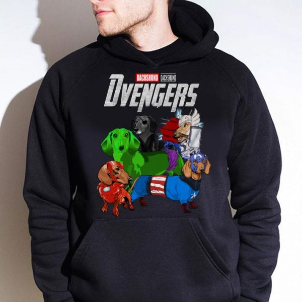 Marvel Dachshund Dvenger Avengers Endgame Infinity War shirt