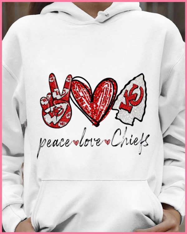 Best Kansas City Chiefs Peace love Chiefs Logo shirt