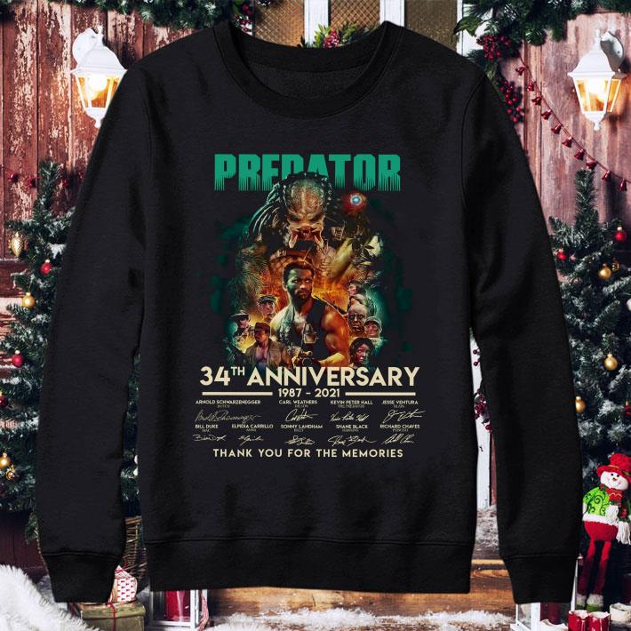 All character Predator 34th Anniversary 1987-2021 Signatures shirt a8c3b17a all character predator 34th anniversary 1987 2021 signatures shirt 4 - All character Predator 34th Anniversary 1987-2021 Signatures shirt