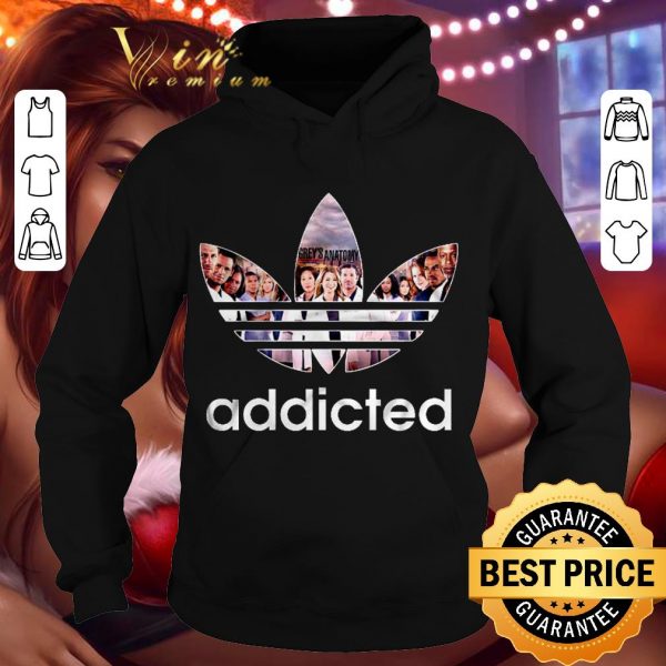Official  Adidas Grey’s Anatomy addicted shirt