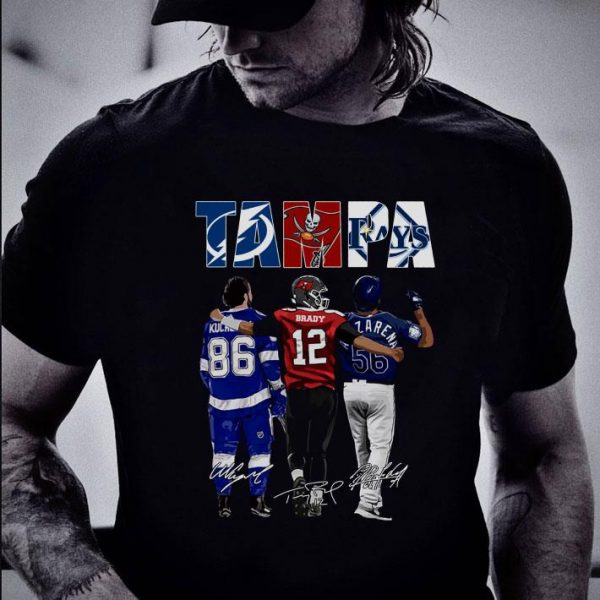 Tampa Bay Lightning Tampa Bay Buccaneers Tampa Bay Rays Signatures shirt
