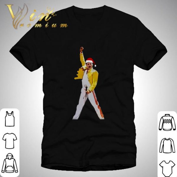 Santa Claus Freddie Mercury shirt