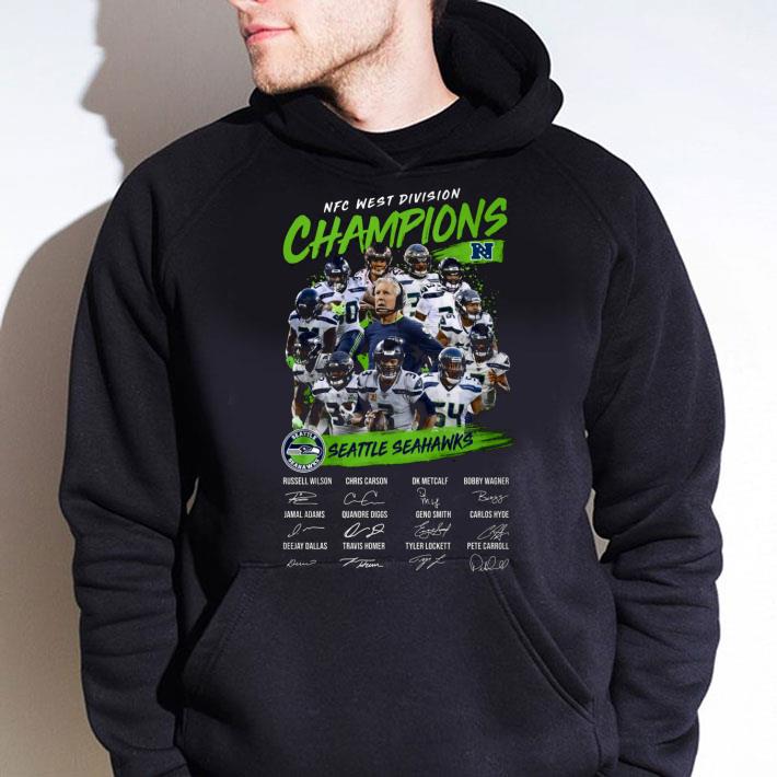NFC West Division Champions Seattle Seahawks Signatures shirt cf85fb0f nfc west division champions seattle seahawks signatures shirt 4 - NFC West Division Champions Seattle Seahawks Signatures shirt
