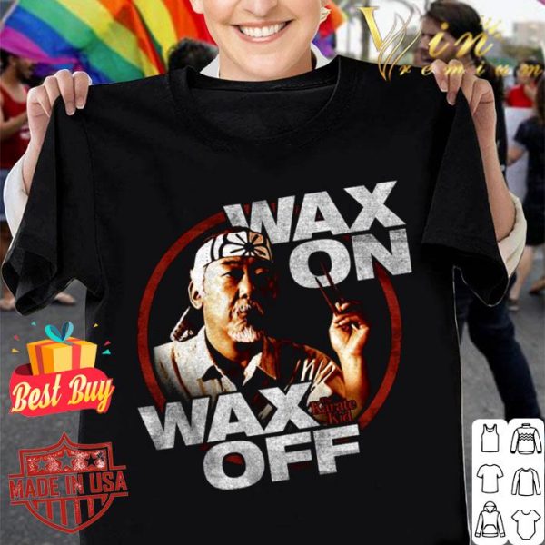 Hot Miyagi Wax On Wax Off Karate Kid shirt