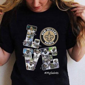 Premium New Orleans Saints Love My Saints Signatures shirt 1