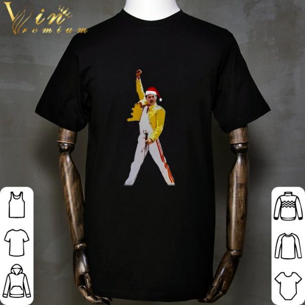 Santa Claus Freddie Mercury shirt