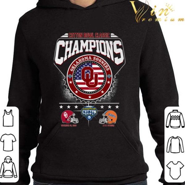 Cotton Bowl Classic Champions Oklahoma Sooners vs Florida Gators shirt