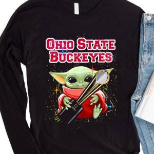 Star Wars Baby Yoda Ohio State Buckeyes Champion shirt 3