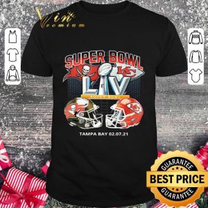 Premium Super Bowl LIV Champions 02.07.21 Tampa Bay Buccaneers vs Kansas City Chiefs Shirt