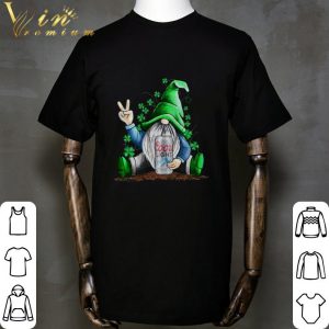St. Patrick’s Day Gnome Hold Coors Light Shamrocks Shirt 1