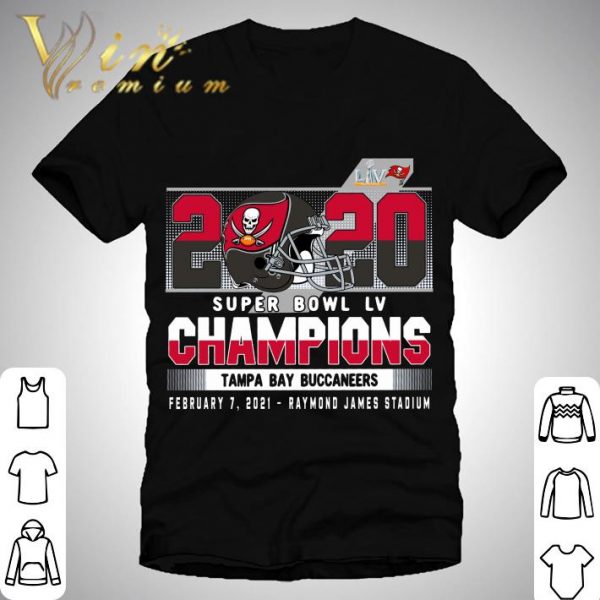 2020 Super Bowl LV Champions Tampa Bay Buccaneers Tom Brady and Rob Gronkowski Shirt