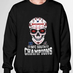 Hot Sugar Skull Tampa Bay Buccaneers 2020 NFC South Champions Shirt 2