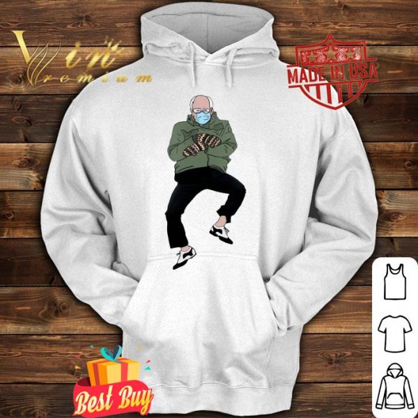 Hot Bernie Sanders Mittens Sitting Gangnam Style Inauguration Funny Meme Shirt