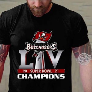 Funny Super Bowl LIV 2021 Tampa Bay Buccaneers Champions Shirt 2