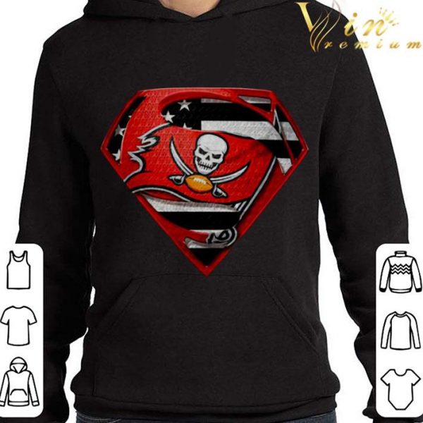 Tampa Bay Buccaneers Superman American Flag Super Bowl Shirt