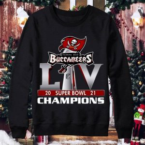 Funny Super Bowl LIV 2021 Tampa Bay Buccaneers Champions Shirt 3